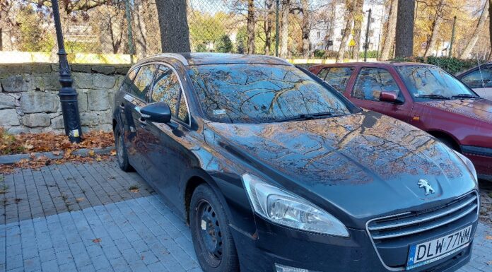 Urzędowy Peugeot trafia na licytację