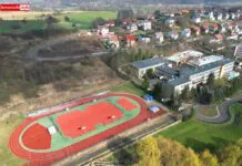 boisko szkoła SP1 Lwówek PSZS