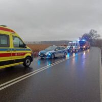 Samochód wypadł z drogi