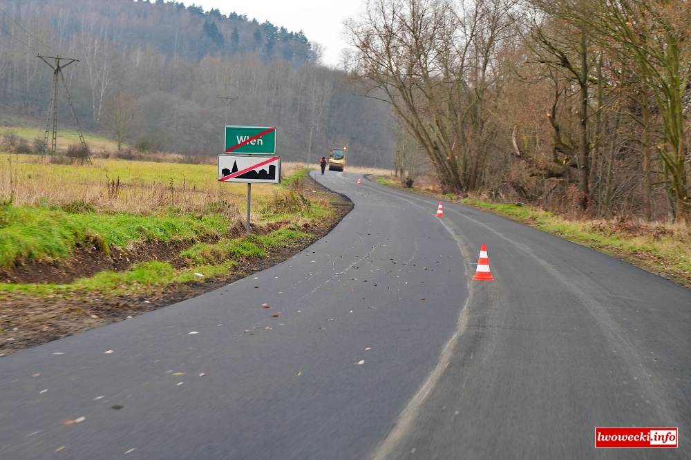 Coraz bliżej końca remontu drogi Wleń – Pilchowice