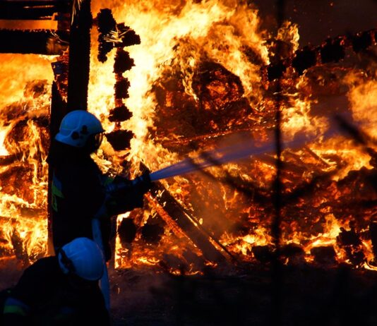 Spłonęła hala koncertowa, w której odbywał się Izerbejdżan