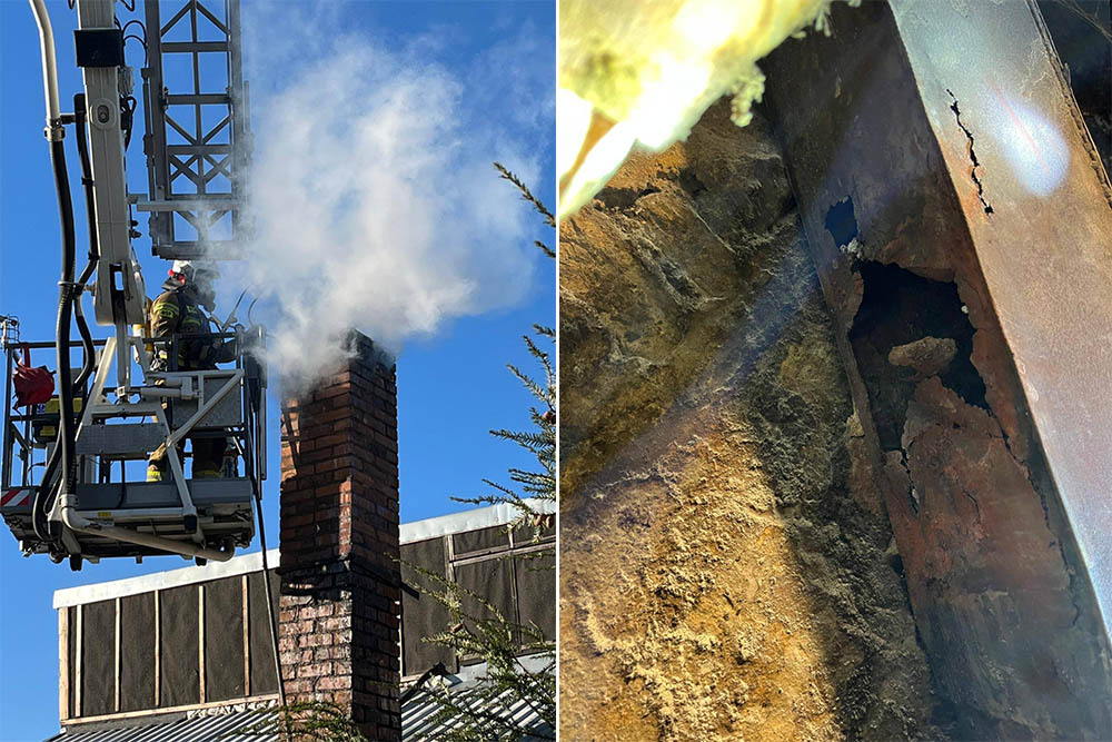 O krok od dramatu. Na miejscu strażacy