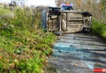 Dachowanie na wąskiej drodze