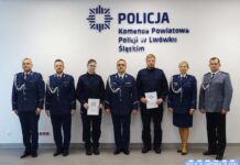 Nowi funkcjonariusze w szeregach lwóweckiej Policji
