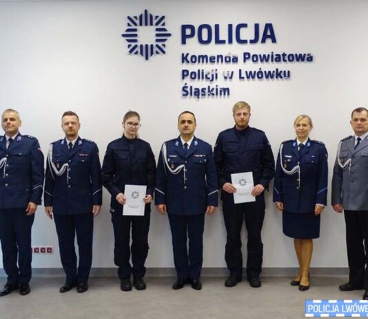 Nowi funkcjonariusze w szeregach lwóweckiej Policji