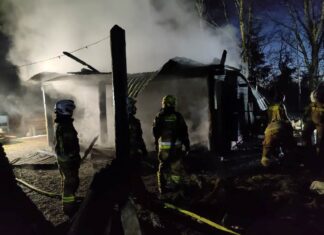 Nad ranem spłonął domek letniskowy