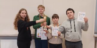 Mistrzostwa powiatu lwóweckiego SZS w szachy drużynowo