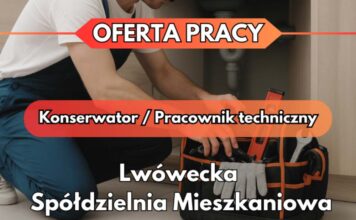 Praca. Poszukiwany konserwator, pracownik techniczny