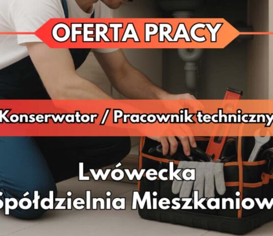 Praca. Poszukiwany konserwator, pracownik techniczny