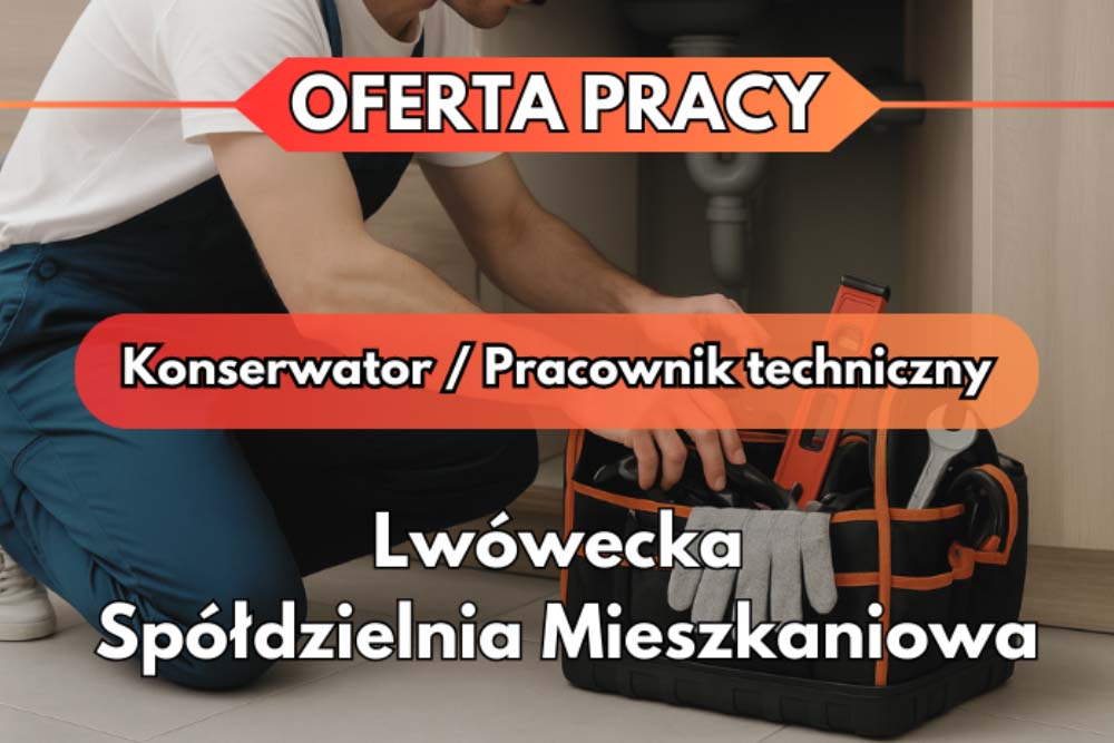 Praca. Poszukiwany konserwator, pracownik techniczny
