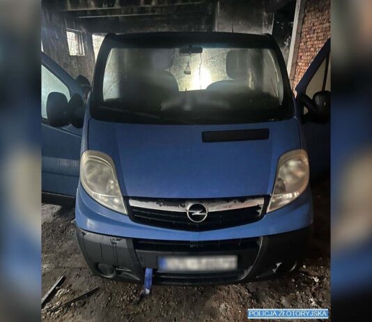 Policjanci odzyskali skradzionego busa