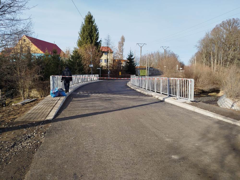 Prace na moście w Mirsku zostały zakończone