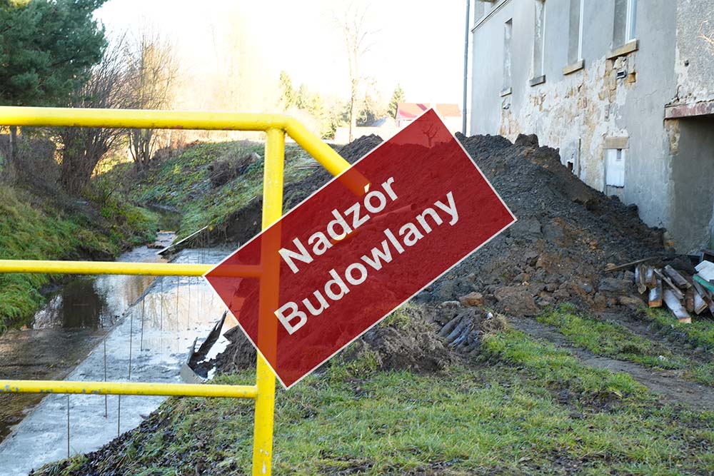 Nadzór budowlany zajmie się sprawą robót w Zbylutowie