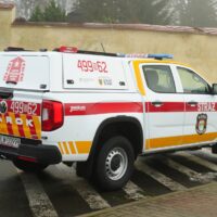 Gryfów Śląski. Oficjalne przekazanie wozów strażackich