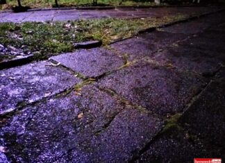 Oblodzone drogi i chodniki