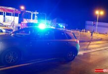 Jechał slalomem. Miał blisko 2 promile