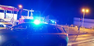 Jechał slalomem. Miał blisko 2 promile