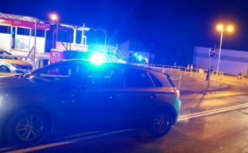 Jechał slalomem. Miał blisko 2 promile