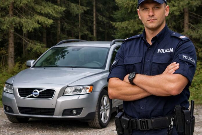 samochód policja