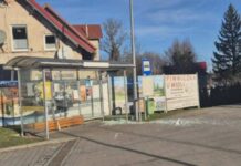 Wpadł w szał i zdewastował przystanek