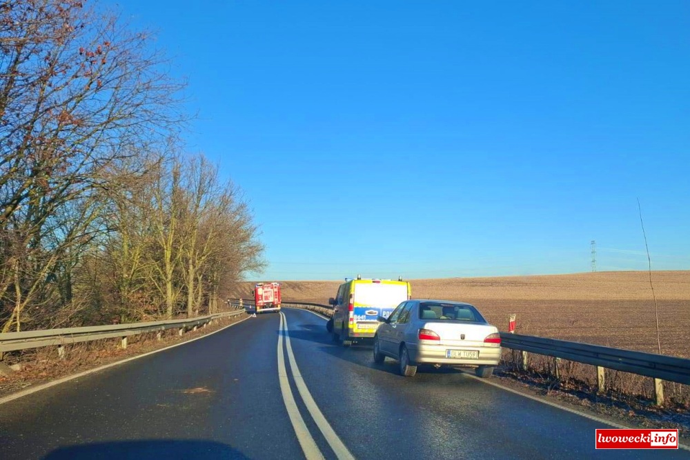 Ślisko na drogach. Kolejna kolizja