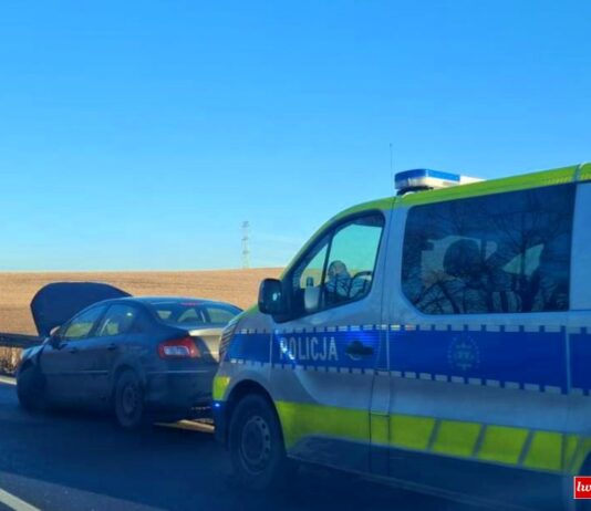 Ślisko na drogach. Kolejna kolizja