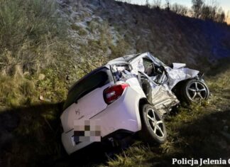 Śmierć w wypadku poniosła 46-letnia kobieta