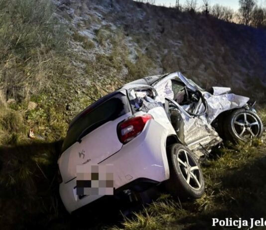 Śmierć w wypadku poniosła 46-letnia kobieta