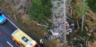 Poważny wypadek na Rozdrożu Izerskim