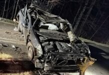 Dramat na drodze wojewódzkiej