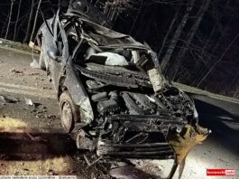 Dramat na drodze wojewódzkiej