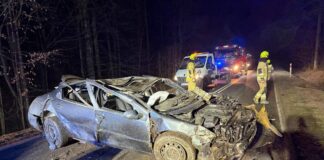 Policja o sobotnim wypadku