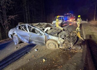 Policja o sobotnim wypadku