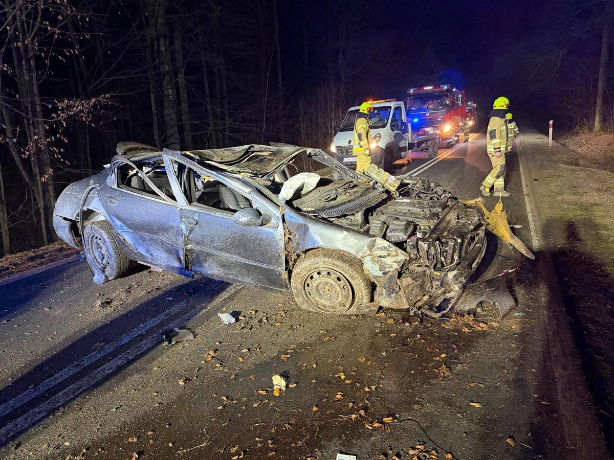 Policja o sobotnim wypadku
