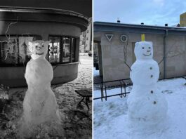 Jakiś bałwan zniszczył dziecięcą radość