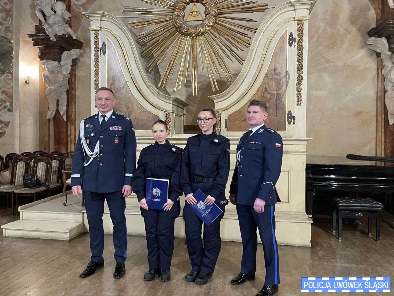 Uroczyste ślubowanie nowoprzyjętych policjantek