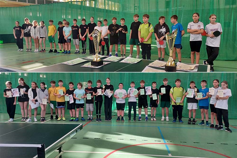 Mistrzostwa powiatu SZS w drużynowym tenisie stołowym