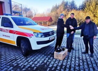 Z pomocą dla strażaków