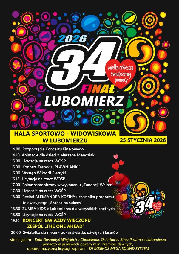 Lubomierz zagra z Wielką Orkiestrą Świątecznej Pomocy