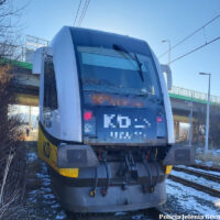 Pociąg potrącił kobietę