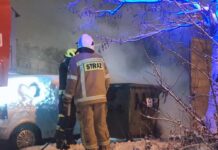 Pierwszy pożar w Nowym Roku