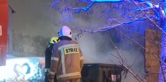 Pierwszy pożar w Nowym Roku