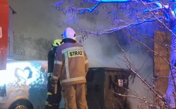 Pierwszy pożar w Nowym Roku