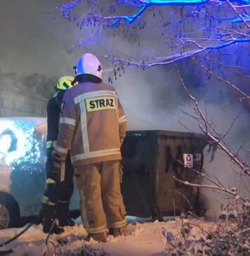 Pierwszy pożar w Nowym Roku