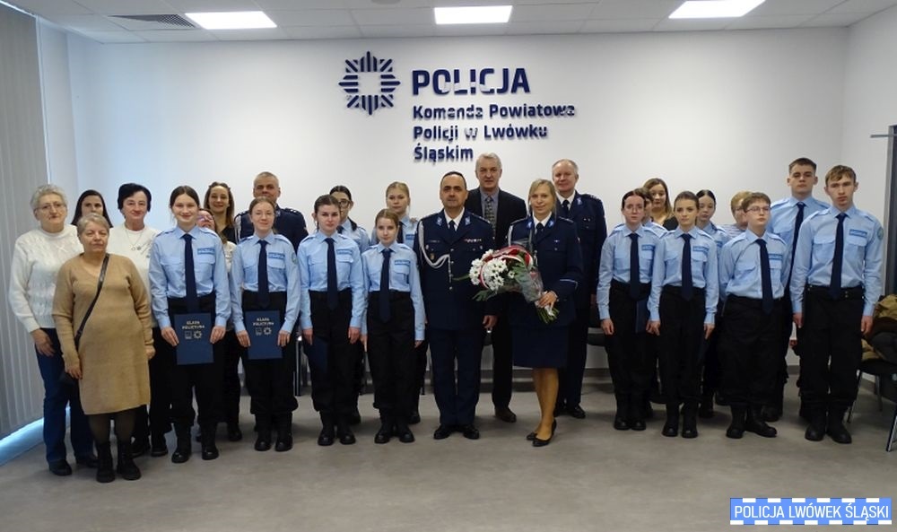 Uroczyste ślubowanie uczniów klasy mundurowej