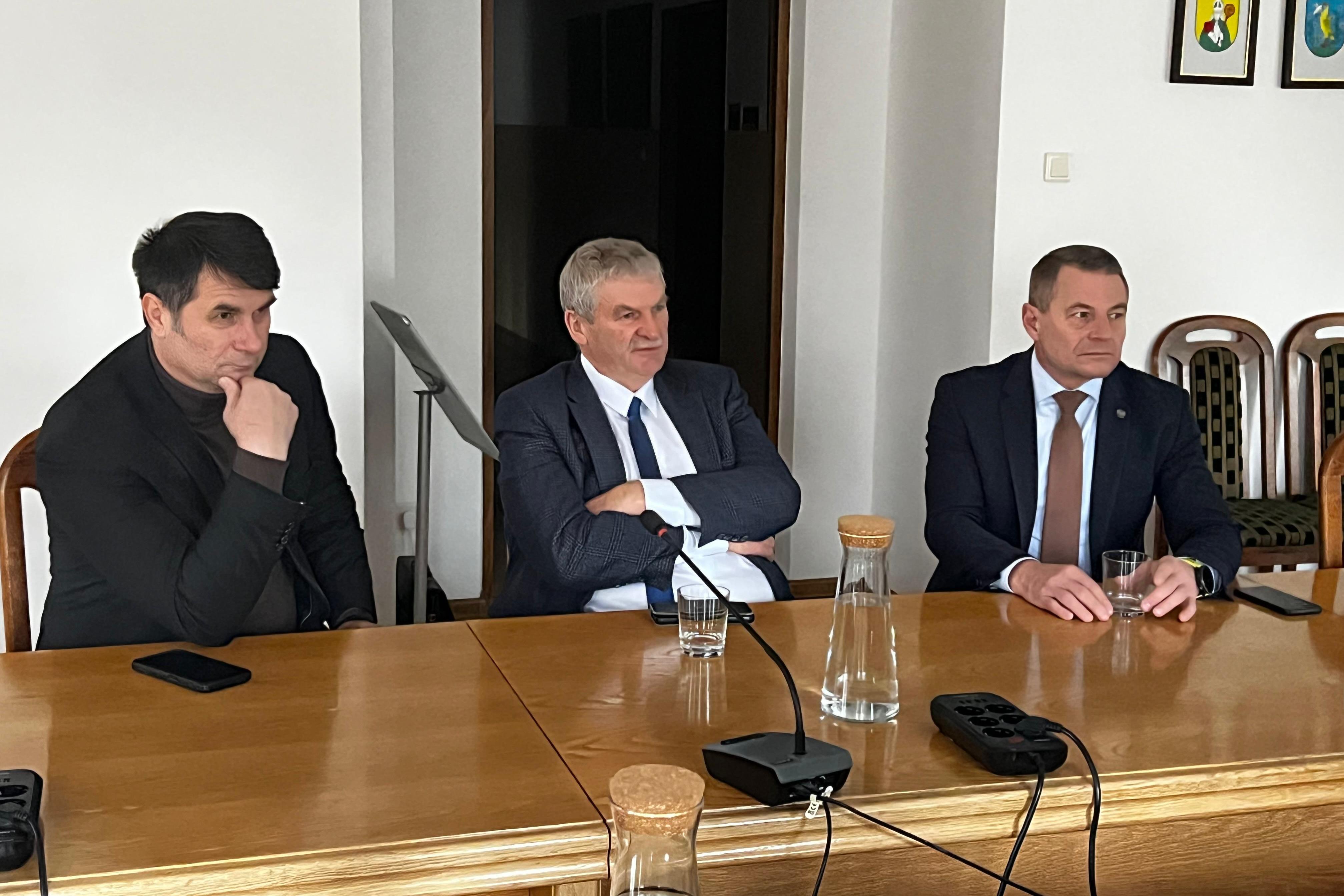 Spotkanie Wojewody z Zarządem Powiatu Lwóweckiego