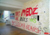 Nielegale graffiti w przejściu podziemnym