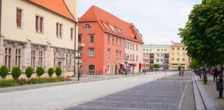 Rynek miejski w Lwówku Śląskim