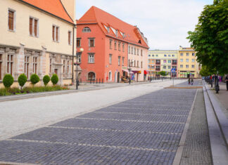 Rynek miejski w Lwówku Śląskim