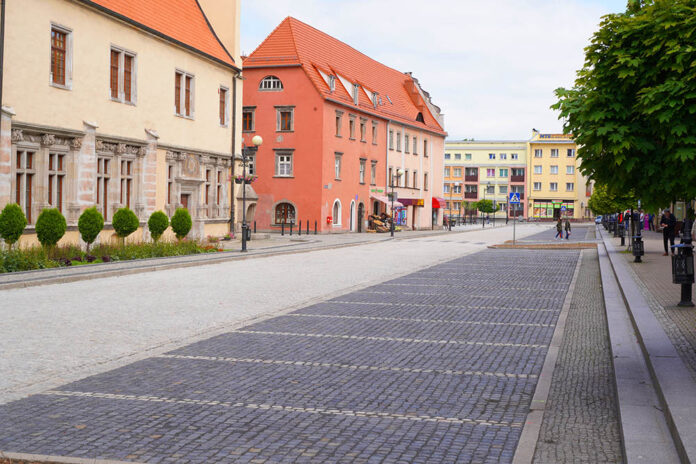 Rynek miejski w Lwówku Śląskim